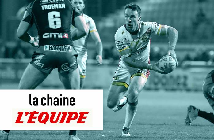 Les Dragons Catalans sur la chaîne l’Equipe