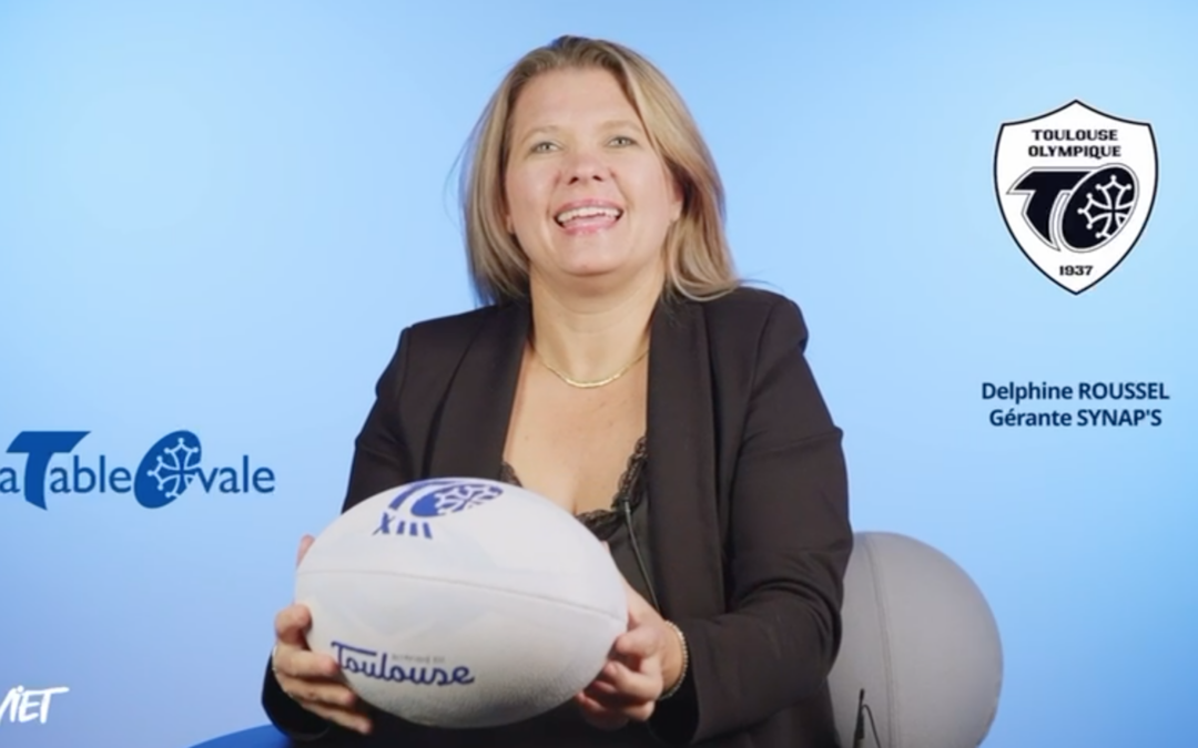 Portrait vidéo de Delphine ROUSSEL, gérante de SYNAP'S, Compagnon de la Table Ovale